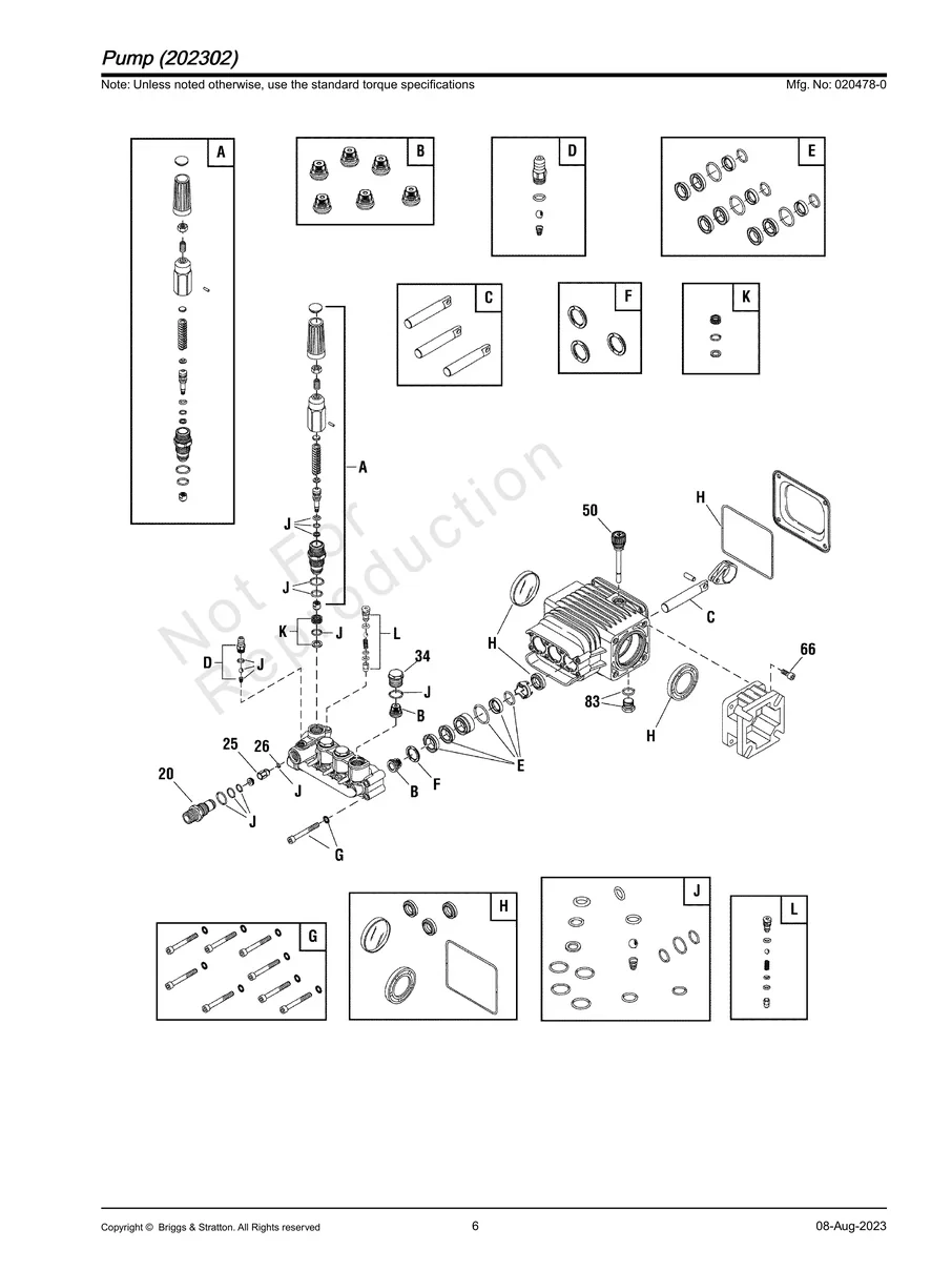 BRIGGS AND STRATTON, 020478-0, IPL.6